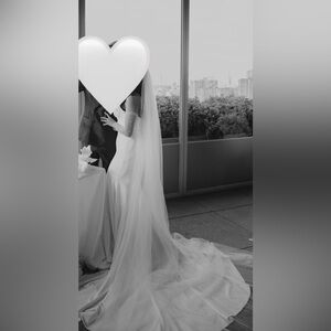 Galia Lahav cathedral veil worn once for my wedding